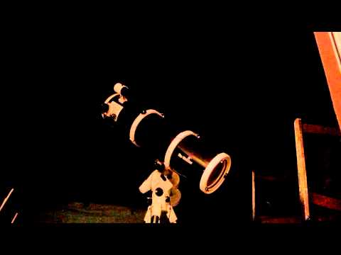 Video of the telescope slewing