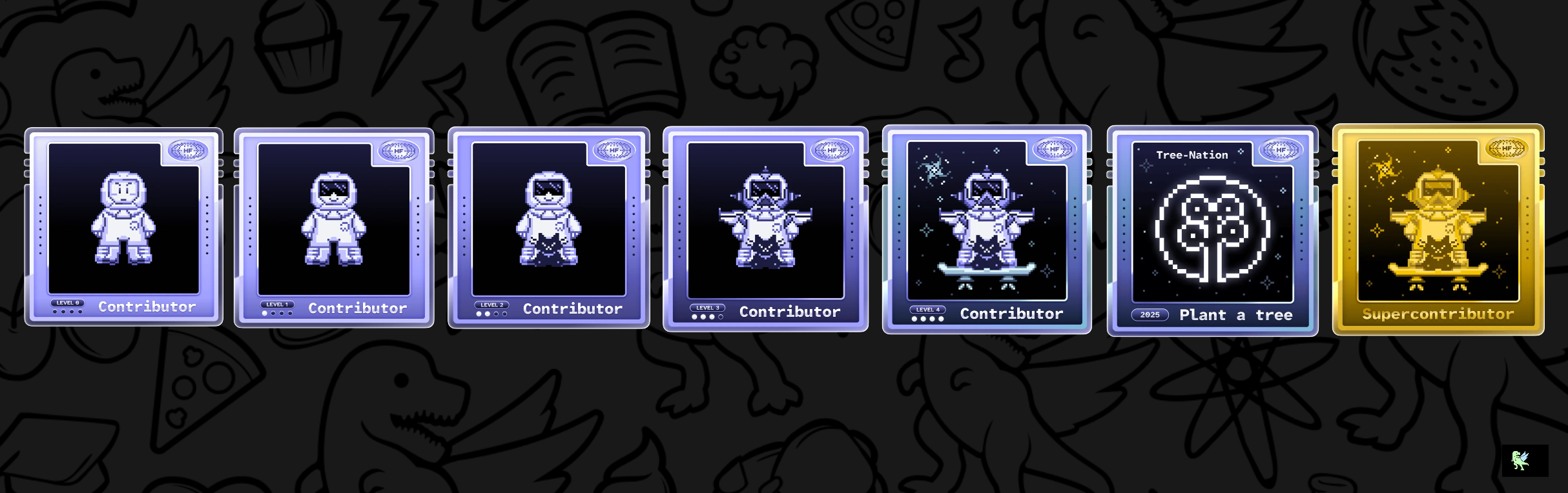 An image of @prkr28's Holopin badges, which is a link to view their full Holopin profile