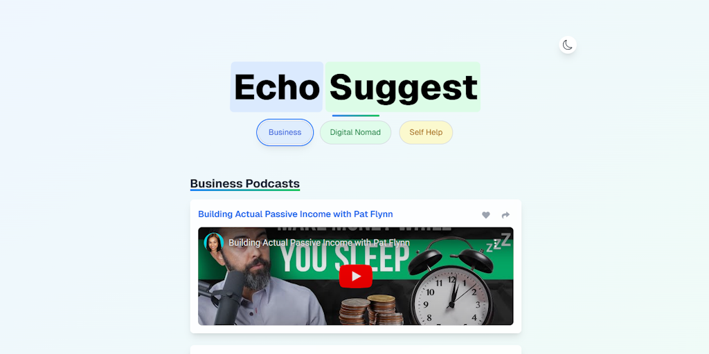 Echo Suggest