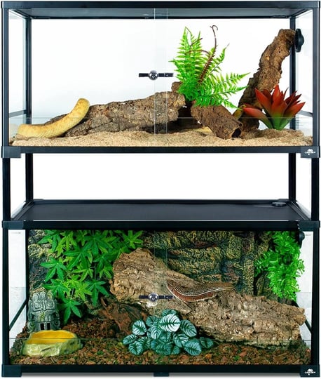 double-deck-100-gallon-bearded-dragon-tank-36-x-18-x-44-tall-reptile-terrarium-1