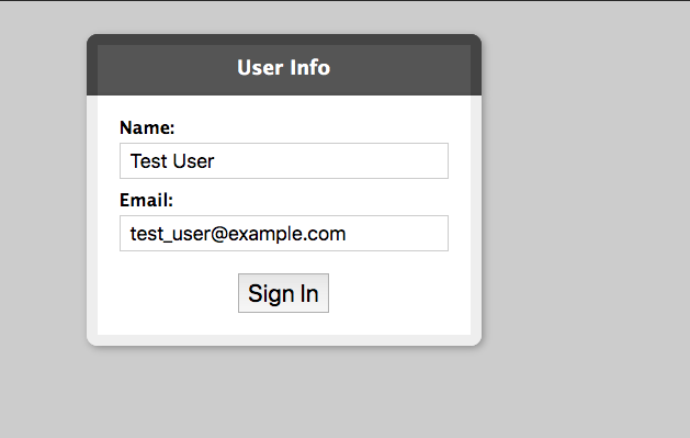 Developer strategy form completed