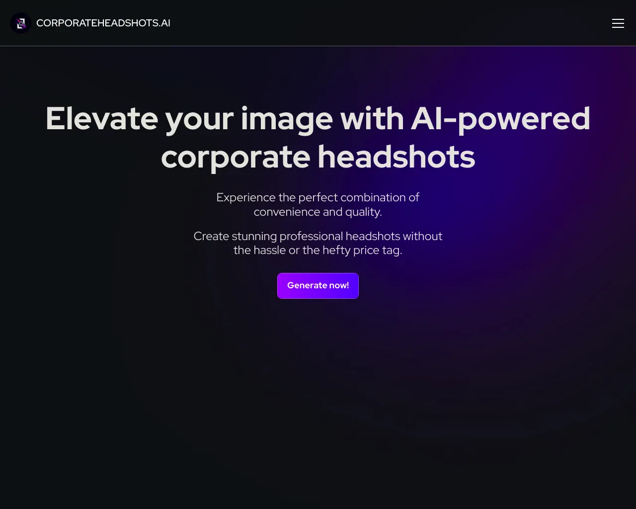 Corporate Headshots AI