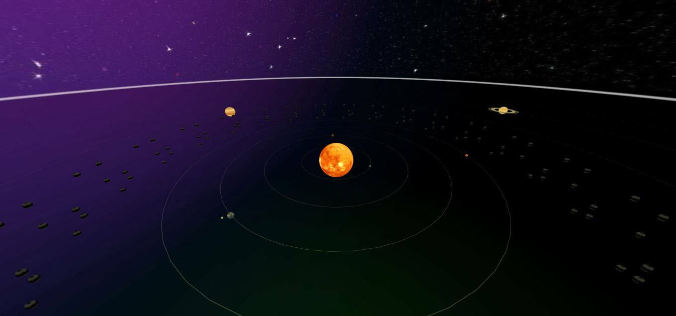 Image Of Solar System Aframe