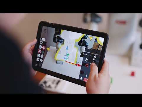 Augmented Reality in Robot Programming: ABB YuMi showcase