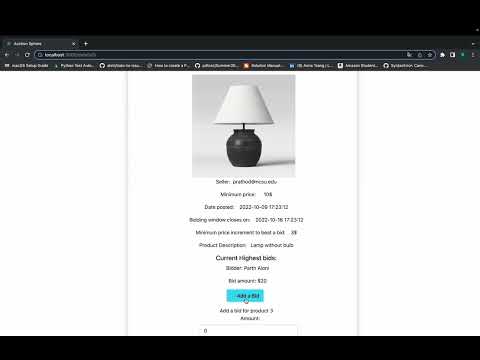 Demo Vidoe of the project