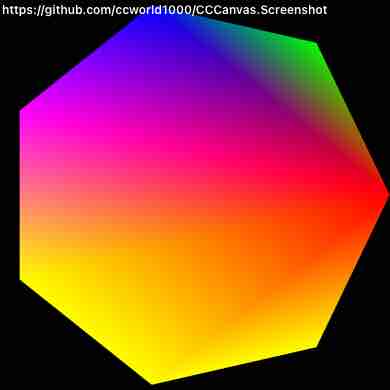 CCCanvas.Heptagonal iPhone Screenshot