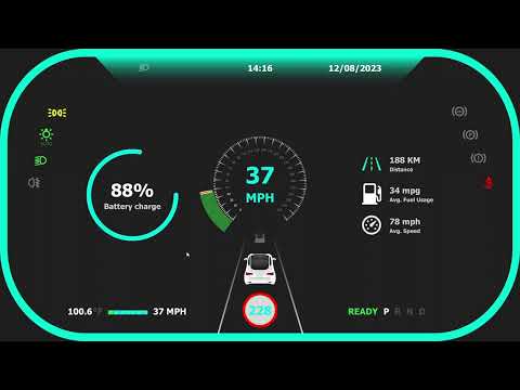 Car Dashboard Video Demo