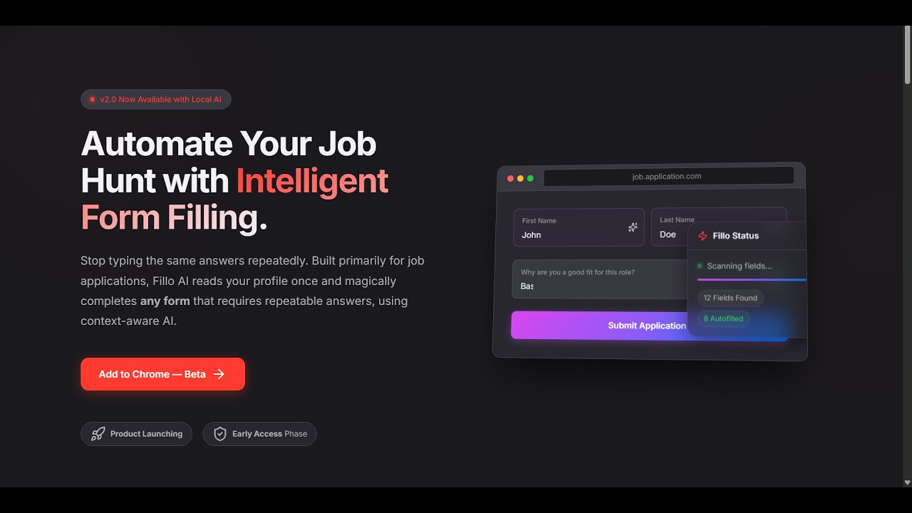 Watch the Fillo AI demo