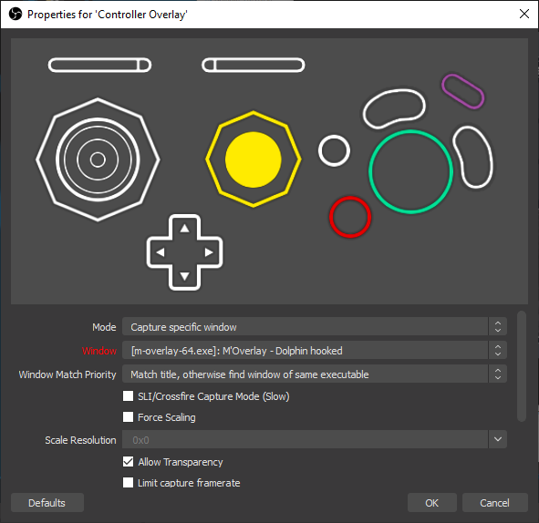 OBS Settings