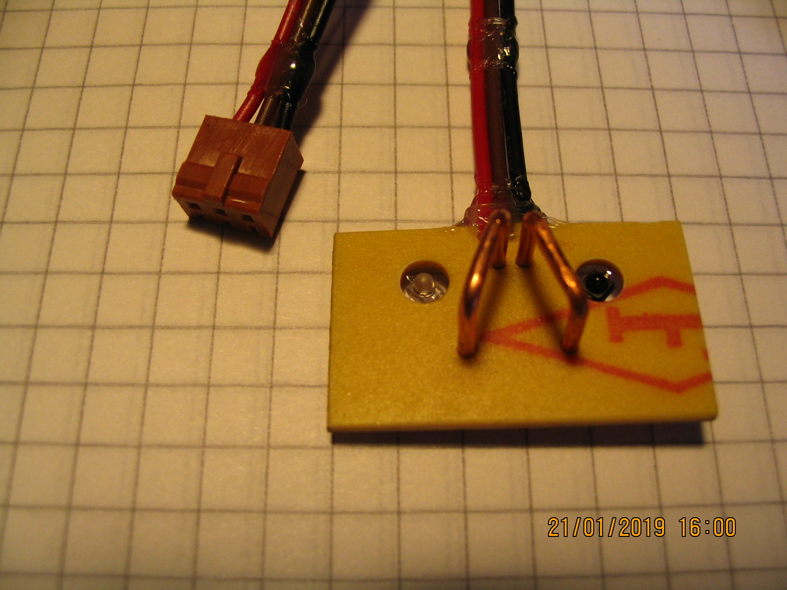 Optolink USB-Duo, Optoplatine mit Kabel