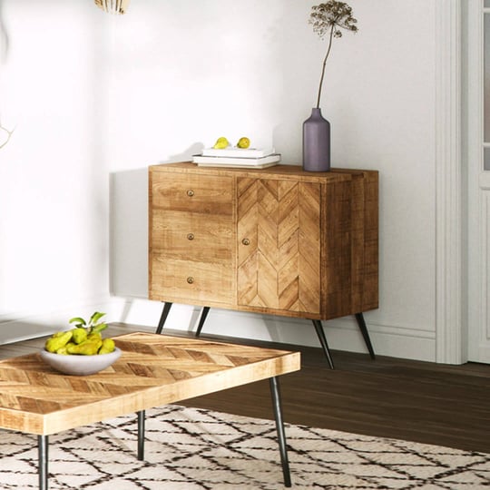 mindful-living-rustic-mid-century-3-drawer-mango-wood-iron-chevron-sideboard-1