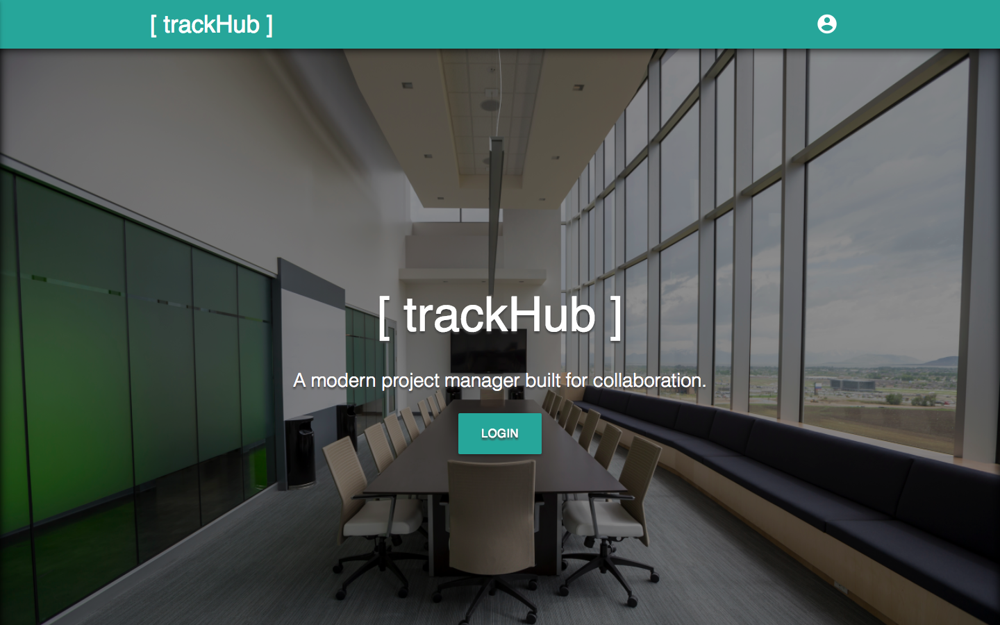 Trackhub Landing Page