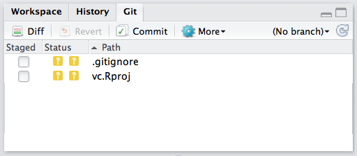 rstudio git