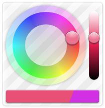 A screenshot of the color picker