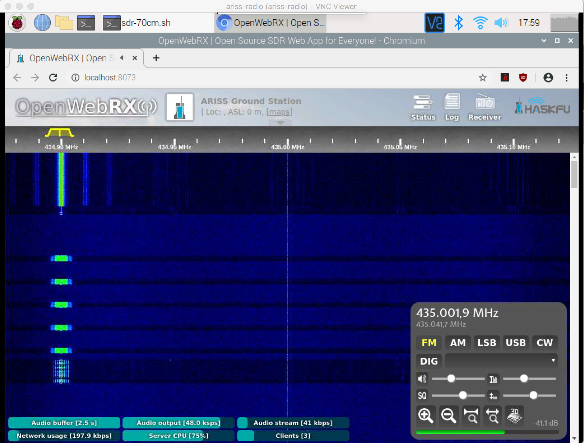 Web SDR Chromium