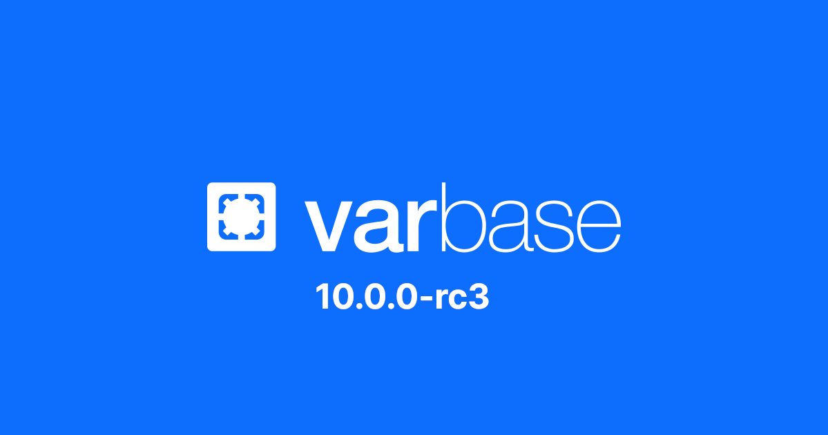 Varbase 10.0.0-rc3 Release notes