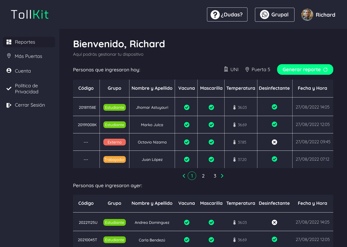 dashboard-Tollkit