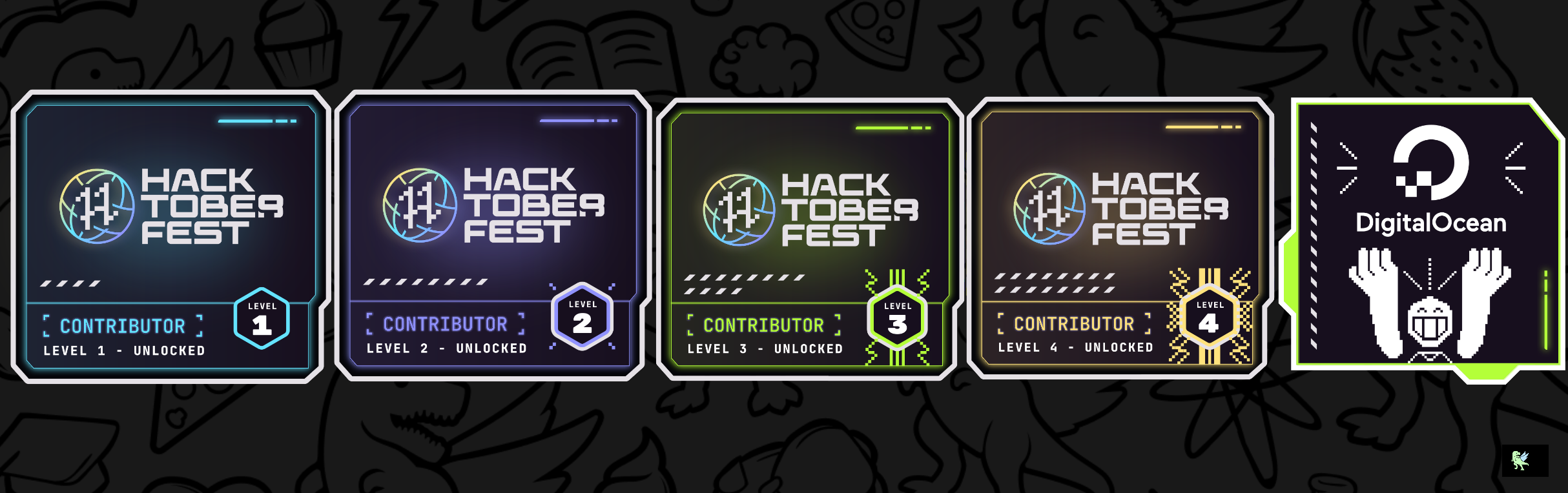 @dellucifer's Holopin board