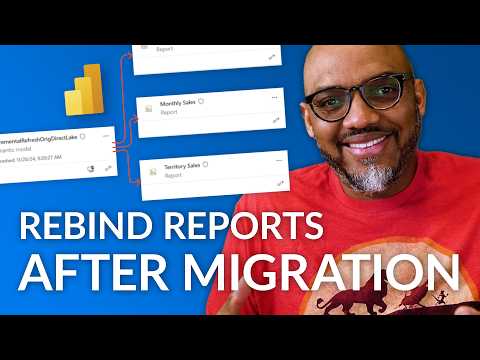 Rebinding your Power BI Report with Semantic Link Labs
