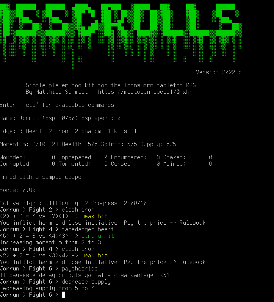 isscrolls screenshot