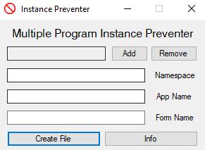InstancePreventer