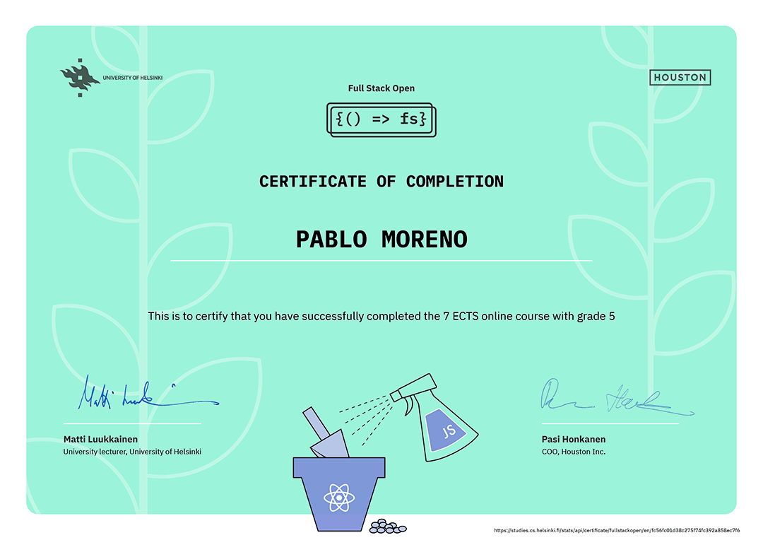 All 7 Certificates in a Gif