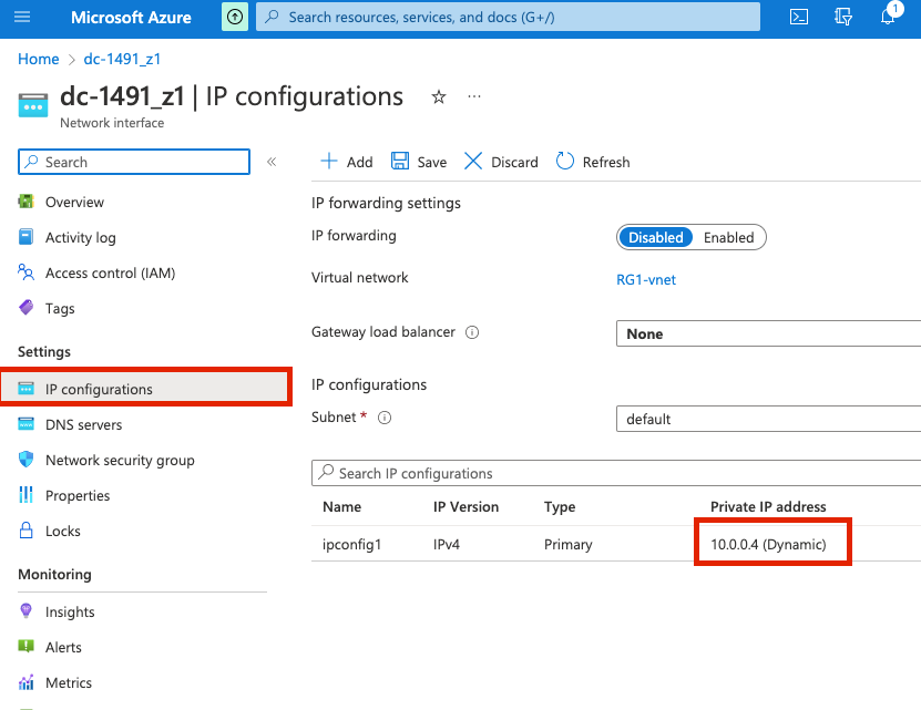 Deployment config