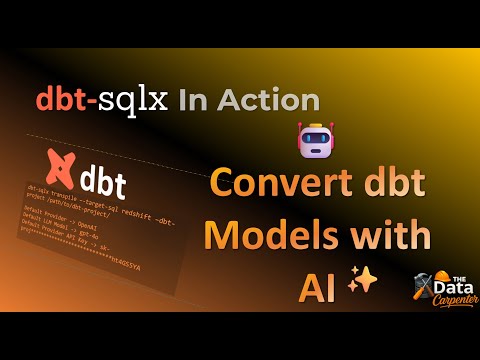 dbt-sqlx in Action
