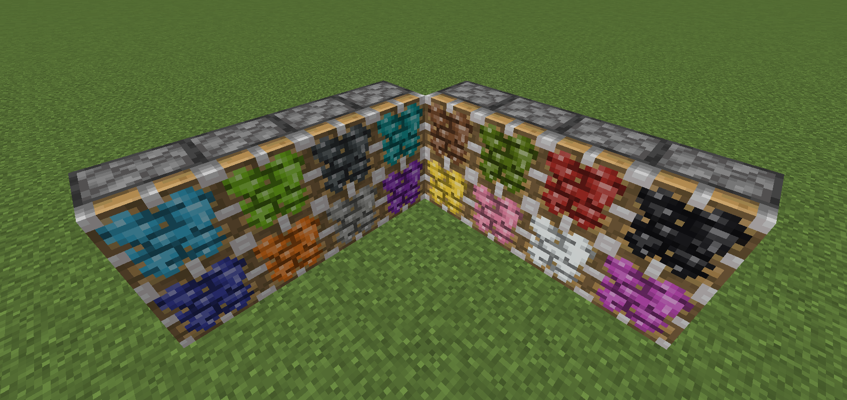 Colored Sticky Pistons