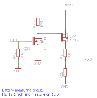 Battery Measuring Circuit