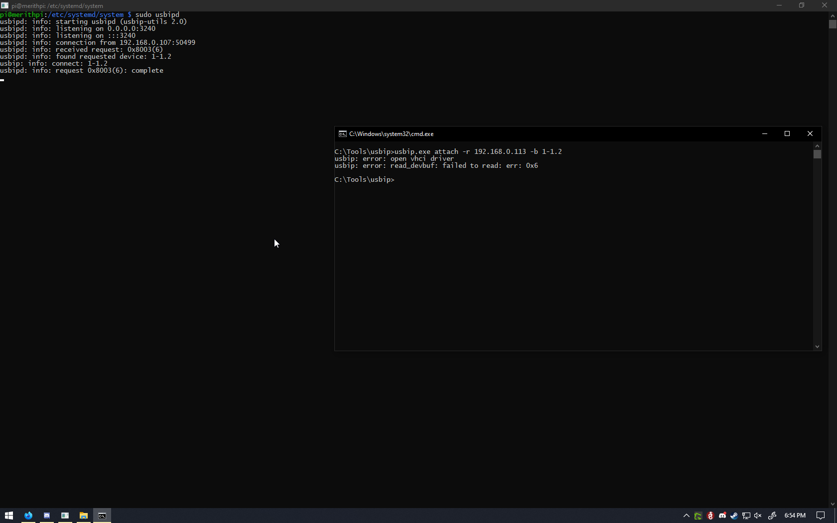 Unable to attach Device · Issue #162 · cezanne/usbip-win · GitHub