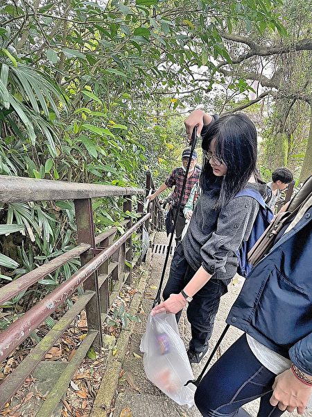 象山步道净山活动中