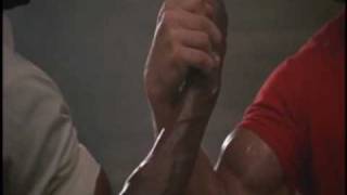 Guile Theme goes with everything   Manliest Handshake in the world 