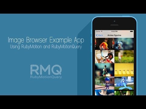 Creating an Image Browser app in RubyMotion and RubyMotionQuery (RMQ)