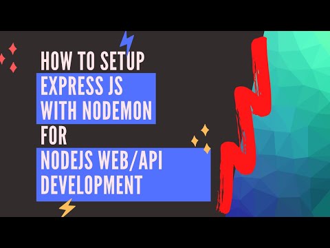 Express Nodemon Setup