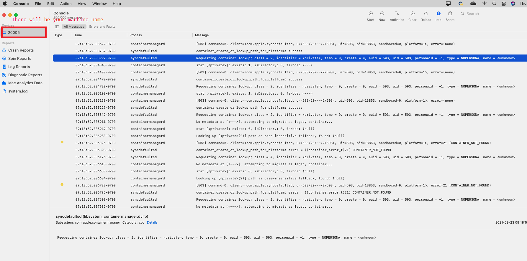 Virtual Drive .NET macOS Console