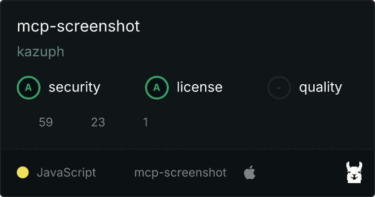 mcp-screenshot MCP server