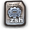 Zsh icon found randomly on internet from iconninja.com 