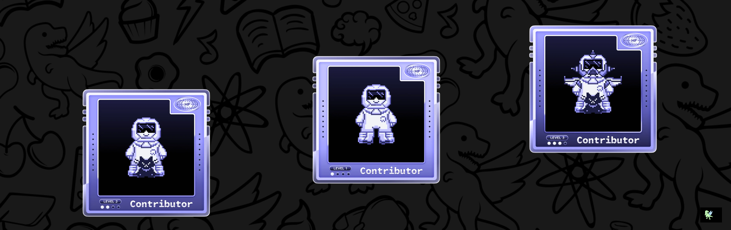 An image of @rushabhratnaparkhi's Holopin badges, which is a link to view their full Holopin profile