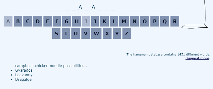 hangman