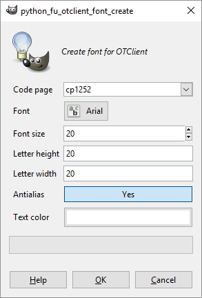 Choose from script menu