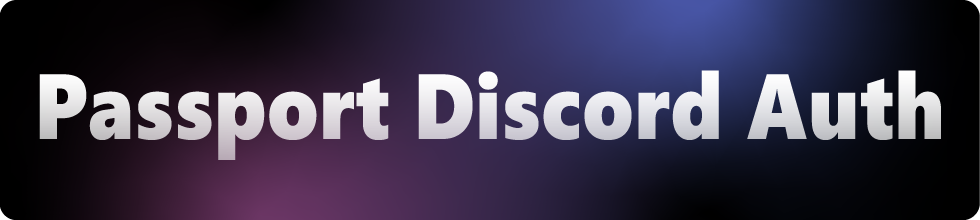 Discord Auth Banner