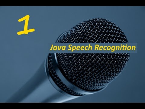 Java Speech Recognition