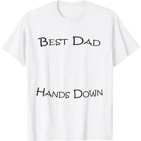 awdm-mens-best-dad-hands-down-kids-craft-hand-print-fathers-day-shirt-t-shirt-kids-unisex-size-xs-wh-1
