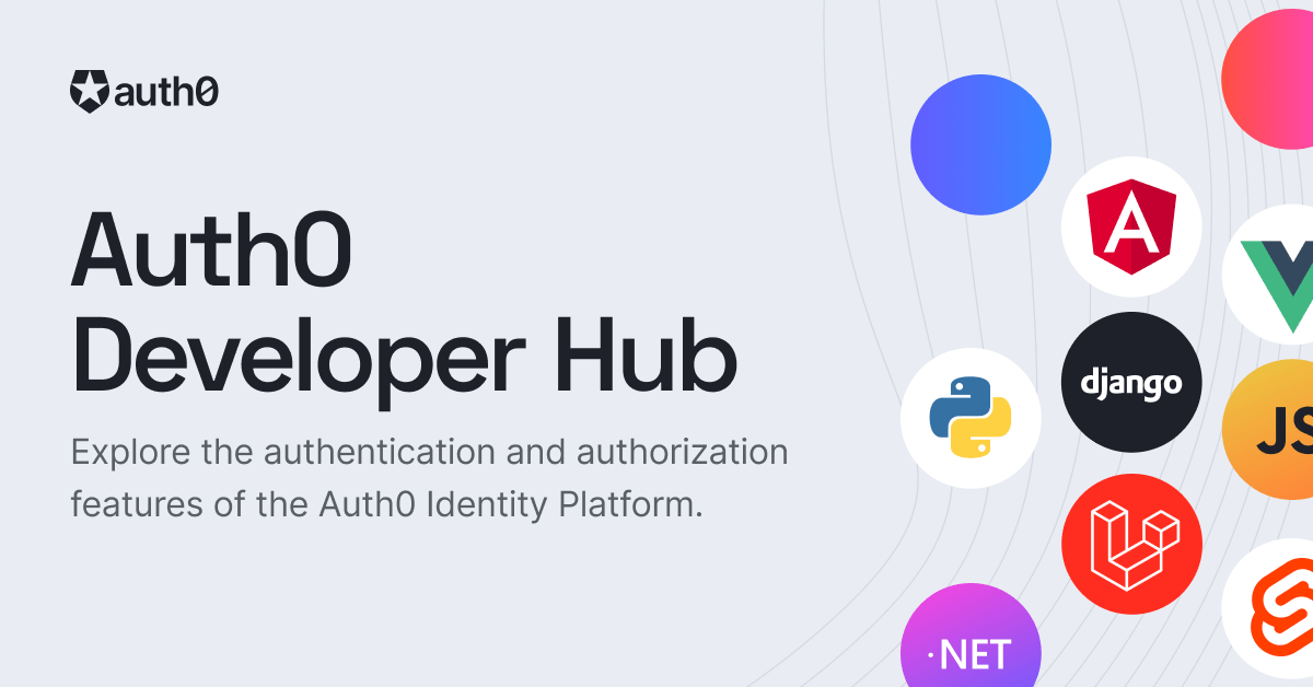 Auth0 Developer Hub