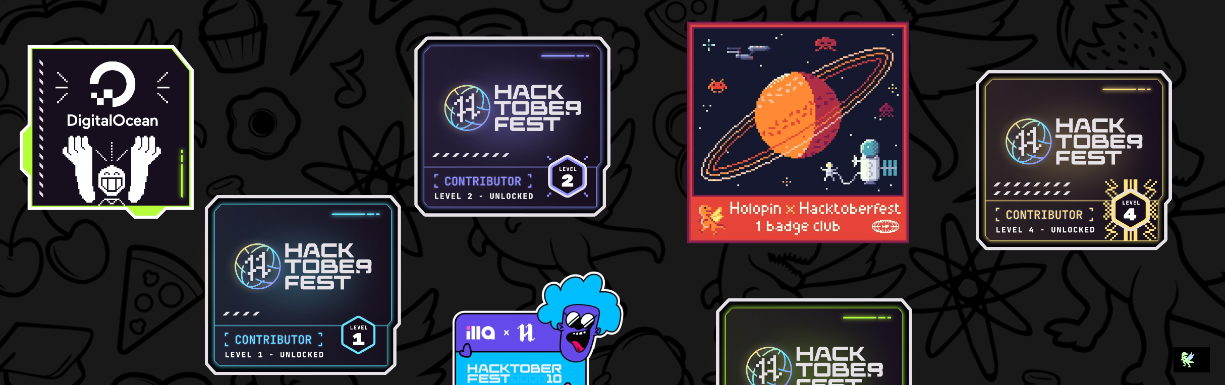 @thealan's Holopin board