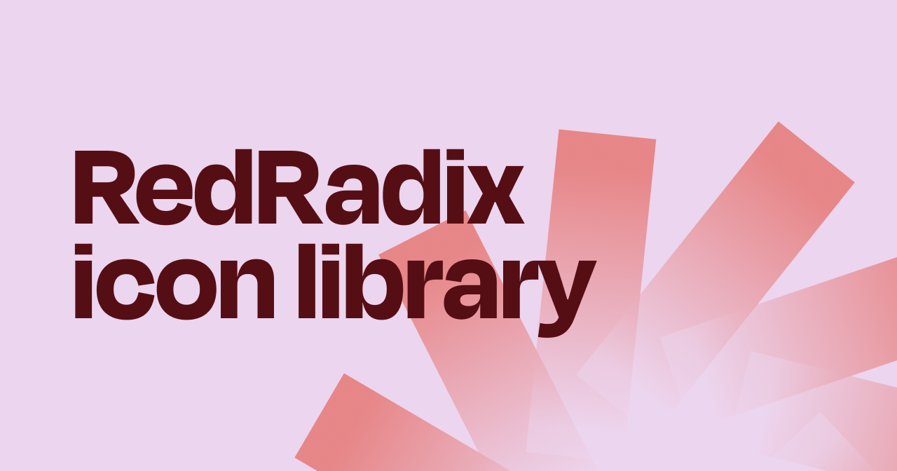 Redradix Icon Library