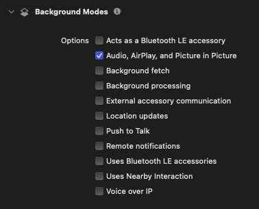 Signing & Capabilities screenshot