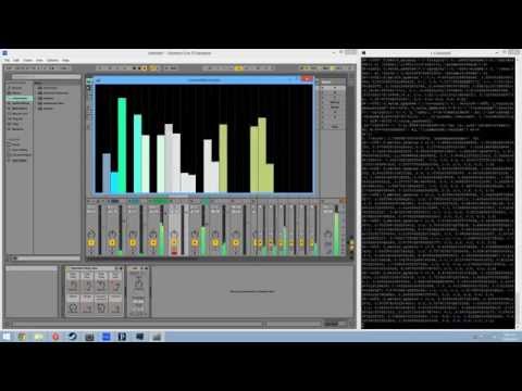 Example of Showtime-Processing talking to Ableton Live