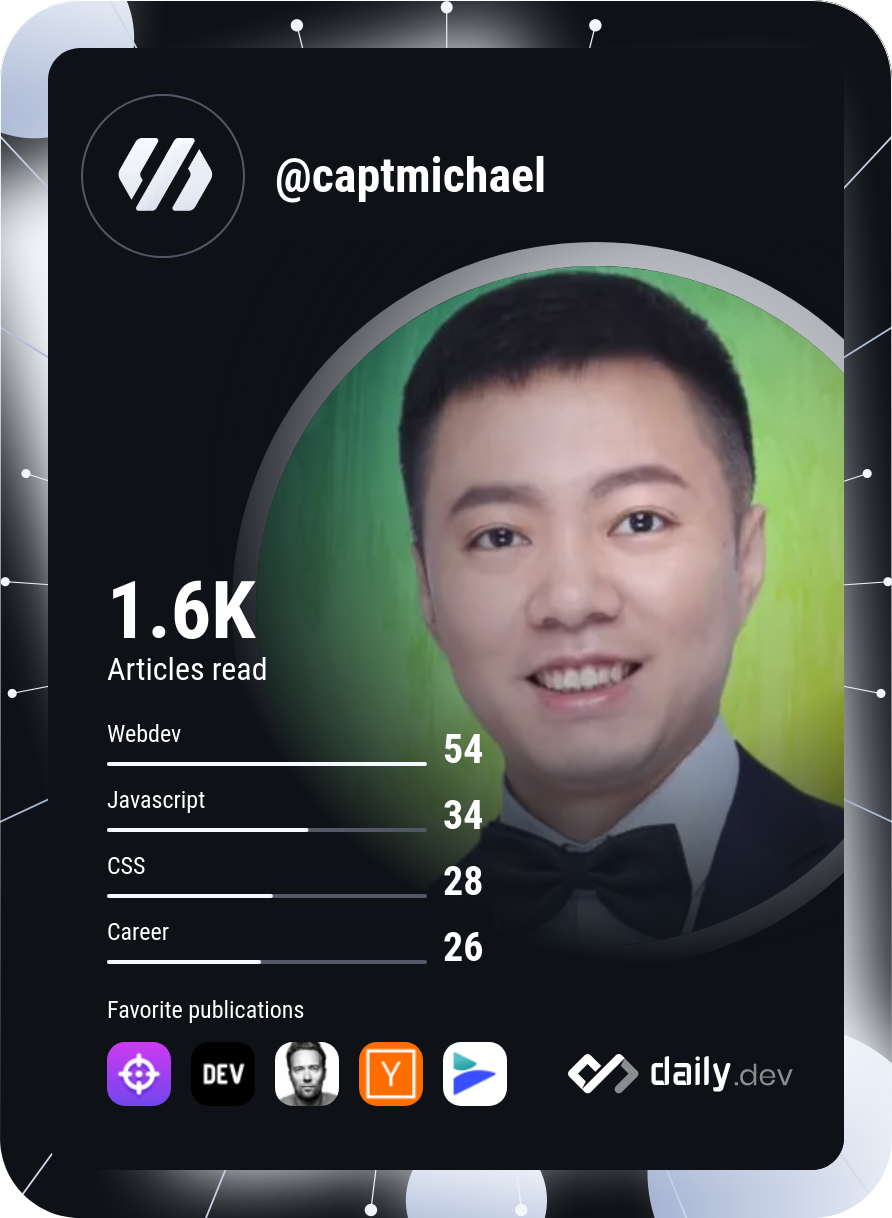 Capt. Michael's Dev Card